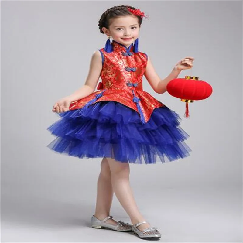 Chinese style cheongsam sale tutu handmade