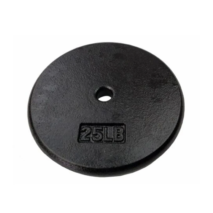 Standard 1-inch Cast Iron Weight Plates 5,7.5,10,15,20,25 Lbs - Buy 