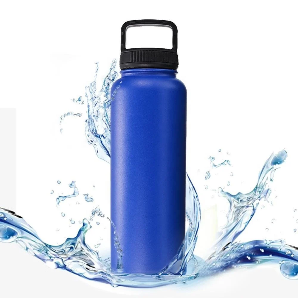 eco-friendly 1200ml stainless steel sports water bottle for out
