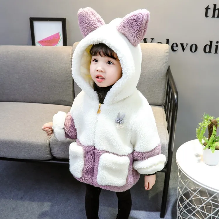 Лидер продаж; милые пальто из искусственного меха для девочек; зимнее детское теплое пальто; оптовая цена