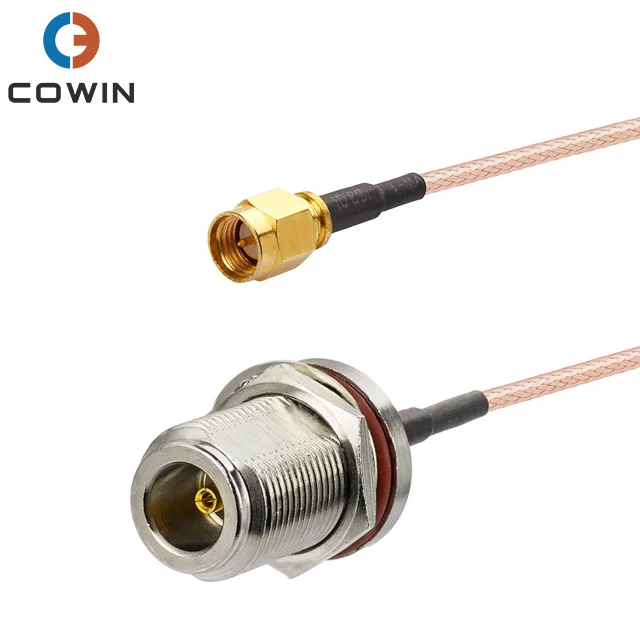 10 Ft LMR-240 Jumper N Male To SMA Male Coaxial Cable - Rfwel Engr E-Store - Foto 5