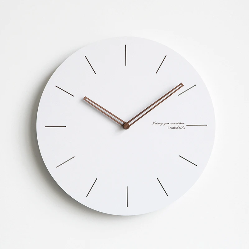 EMITDOOG Custom Digital Big Luxury Watch Wall Clocks With Hooks Home Decor Promotion