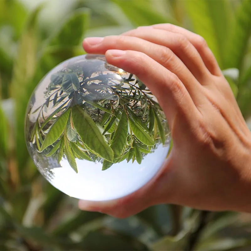 8cm Crystal Sphere Ball - Perfect for Home Decor & Gifts