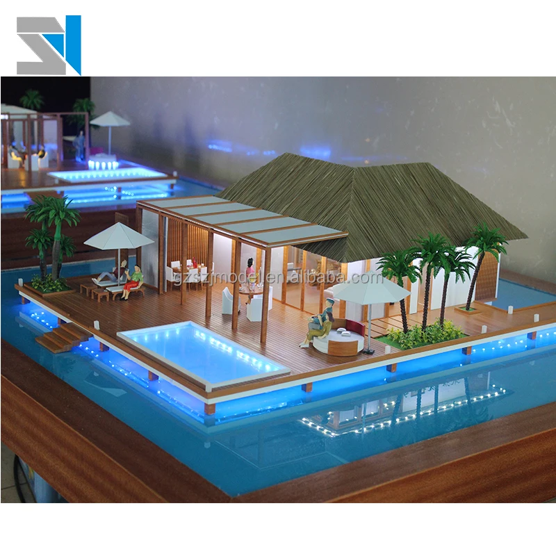 Model Villa Pantai Skala 1:25 Dengan Tata Letak Interior - Buy Villa,Villa Rumah Model Arsitektur Model Product On Alibaba.com