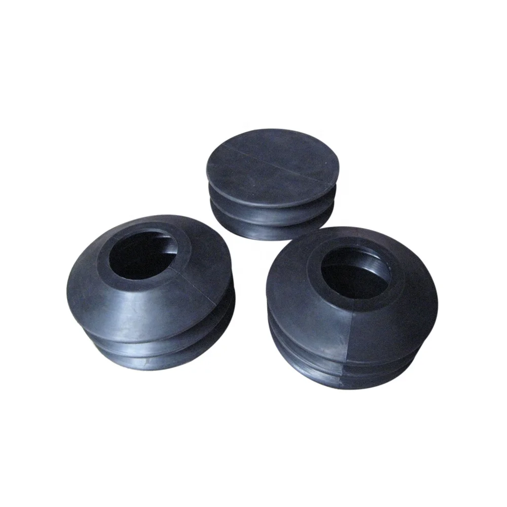 Прочные универсальные эластичные ботинки из черного каучука разных