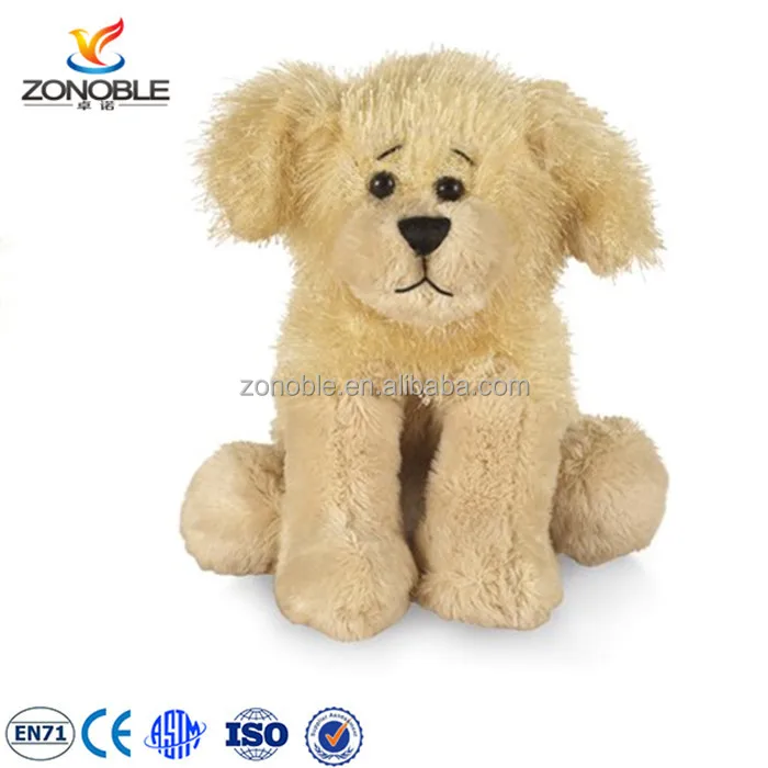 Factory OEM Design Plush Toy Dog Labradoodle Cuddly Sitting Plush Dog Stuffed Animal