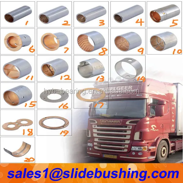 Sintered Bronze Bushing Sint A50 Sint B50 Sintered Bronze Bush Bearing Oil Bearing