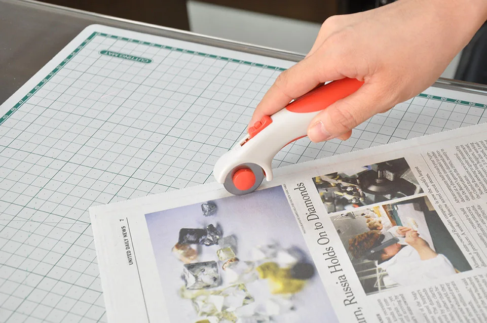 
 28 мм вращающийся нож для ткани, экологически чистый тканевый вращающийся нож  