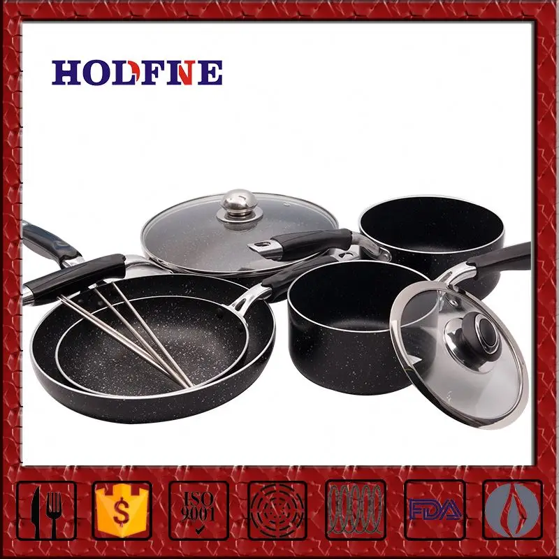 Home Kitchen Cooking Modern Design Nonstick CookWare Set Ilag Ceramic Cookware Set