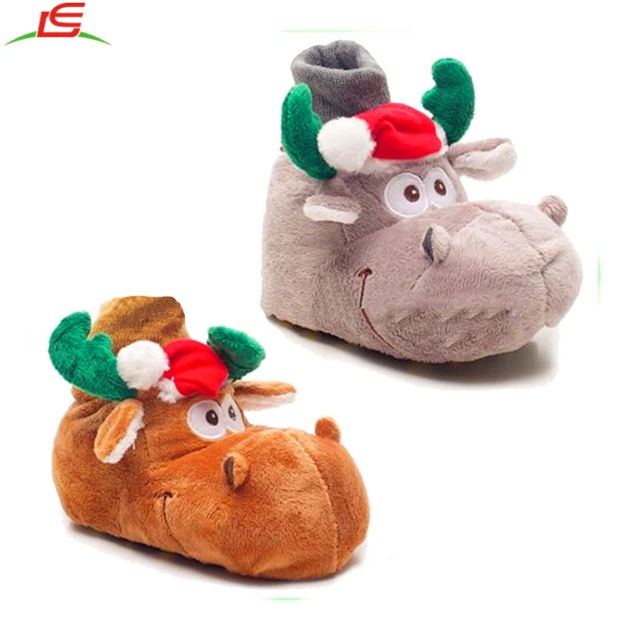 baby reindeer slippers