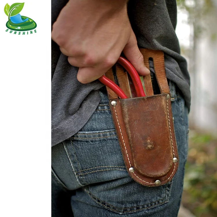 
 Солнечный свет профессиональный SK-5 из углеродистой стали садовые ножницы для обрезки с чехлы из кожи, в виде бумажника  