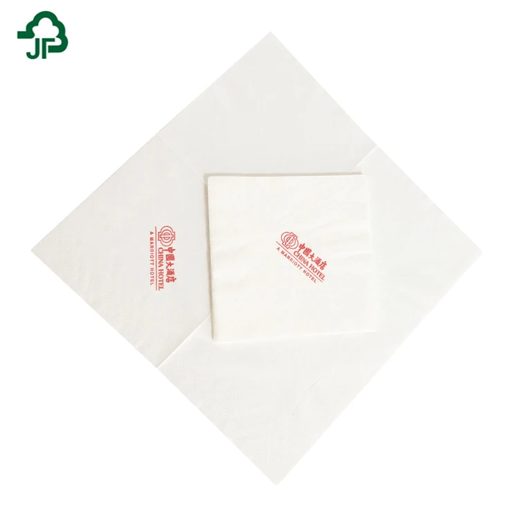 Семейная бумажная салфетка с напечатанным логотипом