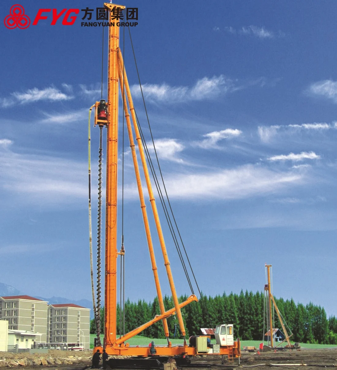 JZL120 простая в эксплуатации машина для сверления отверстий, бетонных свай
