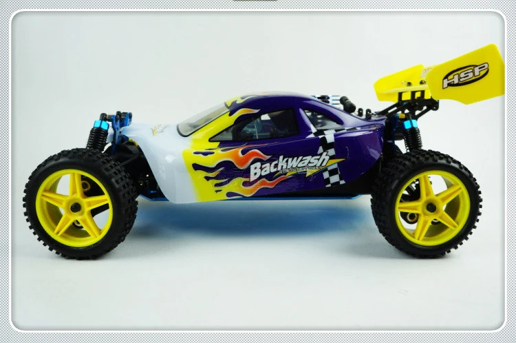 1/10 Buggy RC Vehicle with Sh18 Engine Remote Control Metal Gas Import Car  for Racing Frequency