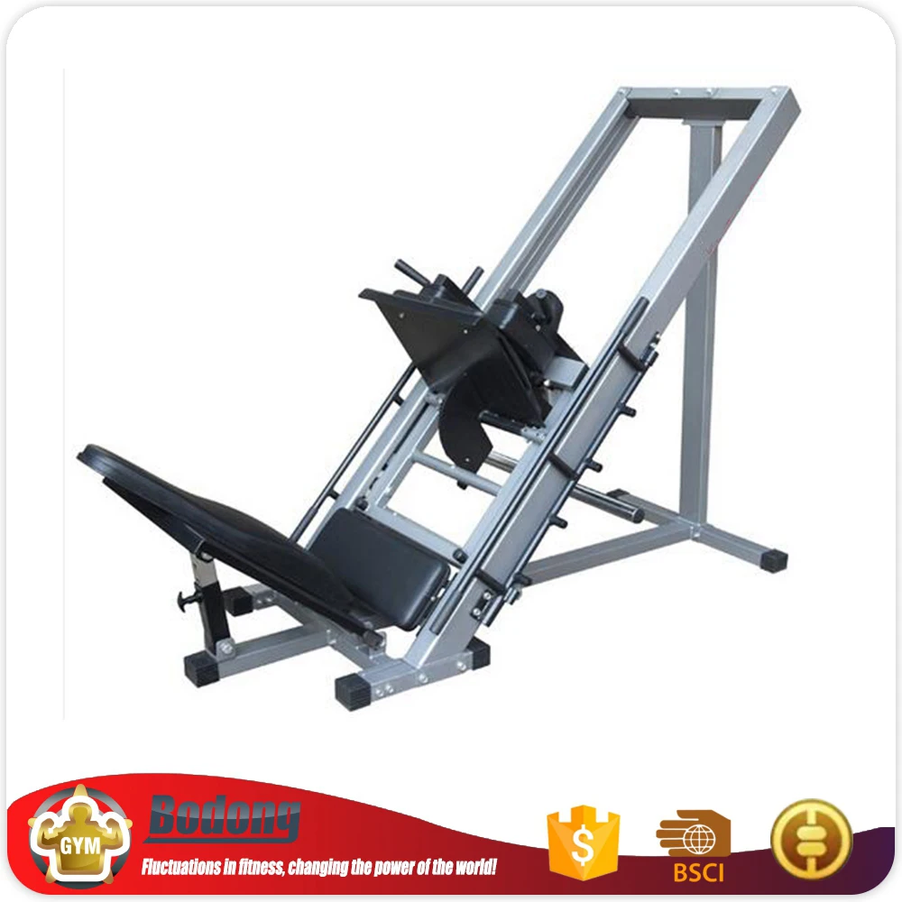 Seated Incline Squat Machine Gym Equipment Fitness 45 Degree Kicking Sissy Squat Upside Down Machine