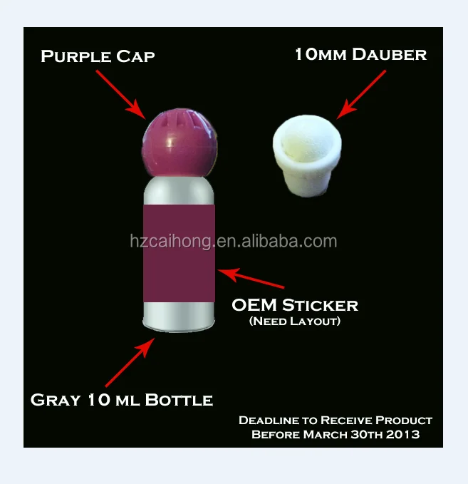 Пустая бутылка подушечка бинго маркер для детей рисунок CH-2819