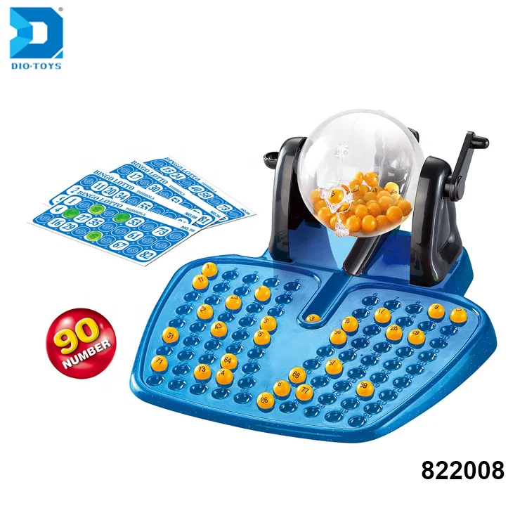 Забавная игра в виде карты 90 номер 48 пластиковая игрушка бинго машина для детей