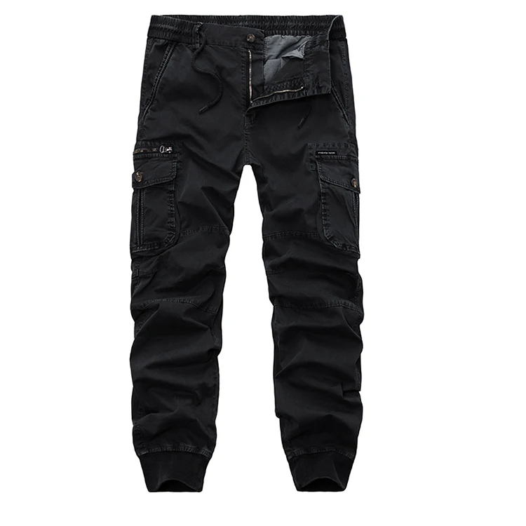 mens black cargo work pants