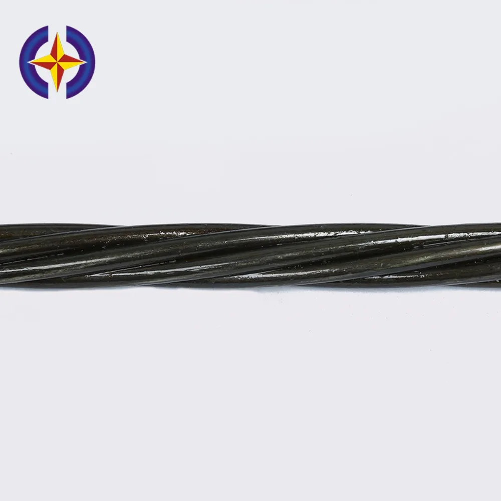 Hengxing High Strength Low Relaxation PC Wire Cement Concrete Steel Strand Cable for High Buildings