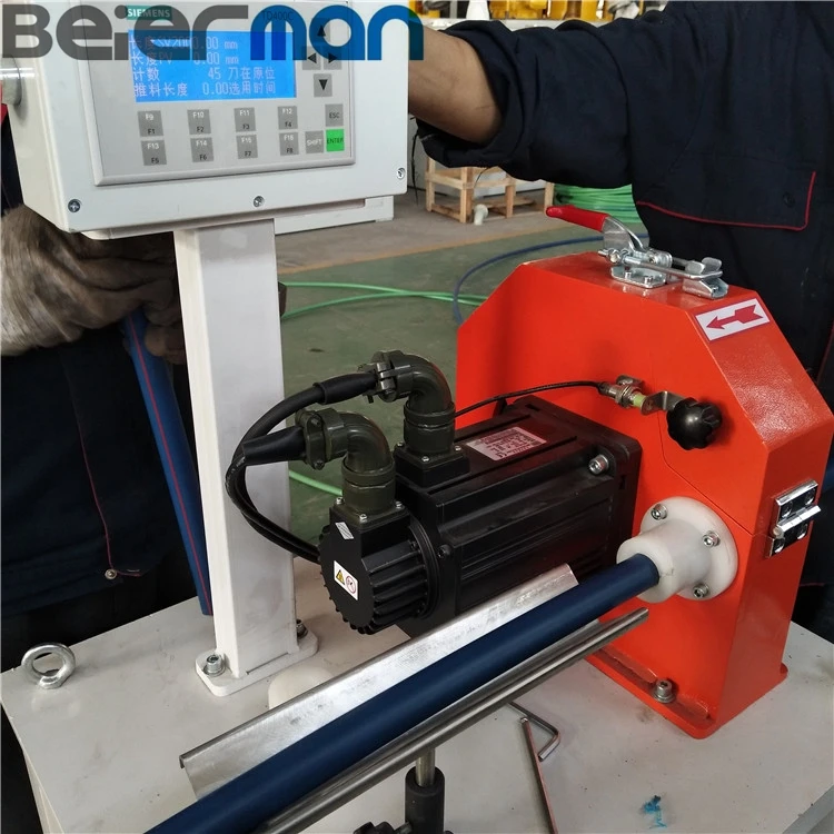 Hot Sale Plastic Cutter Machine Small Diameter Pp Pe Pipe Dust Free