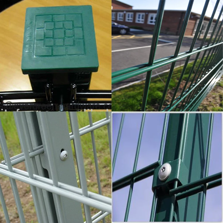 에 대한 최신 회사 뉴스 독일 스타일의 트윈 와이어 울타리 8/6/8 더블 와이어 메쉬 울타리 패널  6