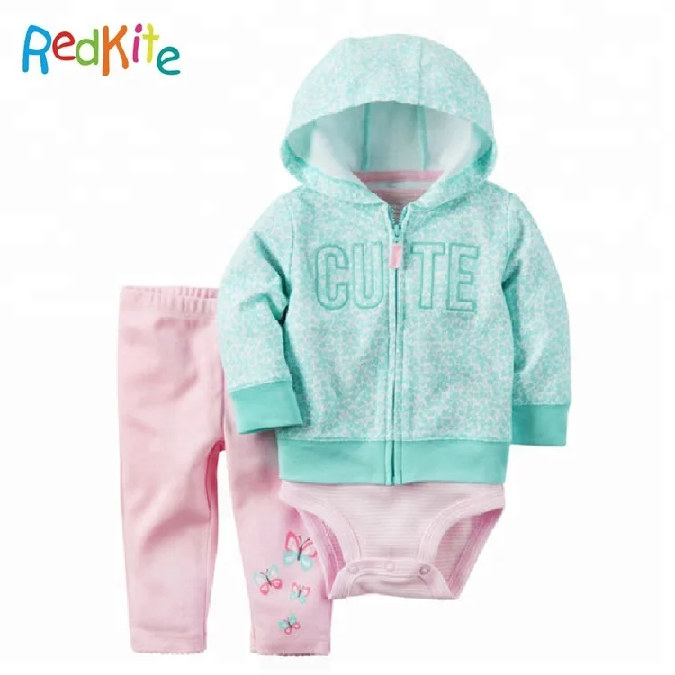 Оптовая продажа 3 шт. комплекты махровые курточку Комплект новорожденных детская одежда для мальчиков и девочек