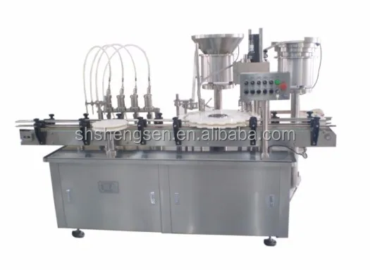 
Лидер продаж, машина для розлива и закупорки небольших бутылок с жидкостью 