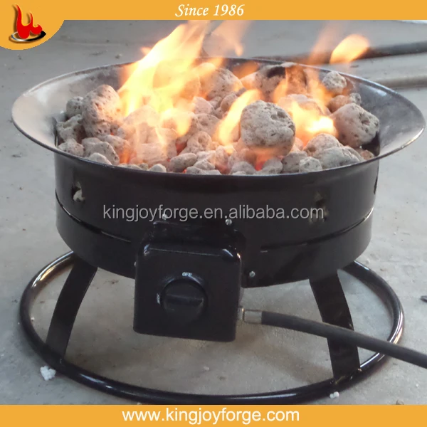 については Kingjoy2021トップセラーポータブルキャンプガス暖炉屋内安全ステンレスバーナーキットラウンドガスヒーター溶岩岩付き