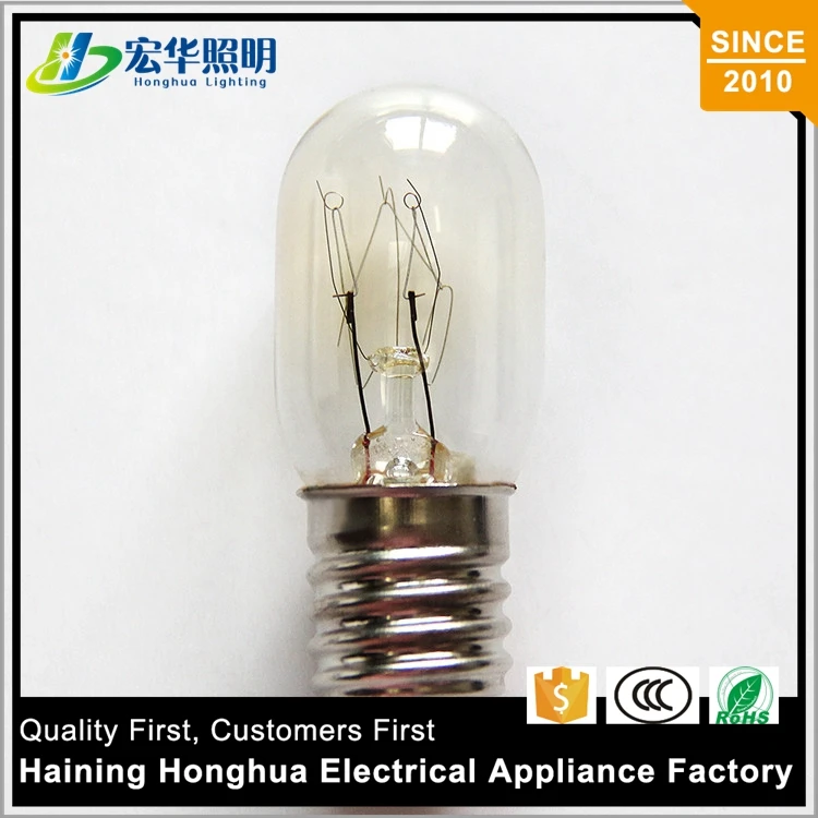 Лампа для микроволновки T22 Clear E12 E14 110/220 В 15 Вт