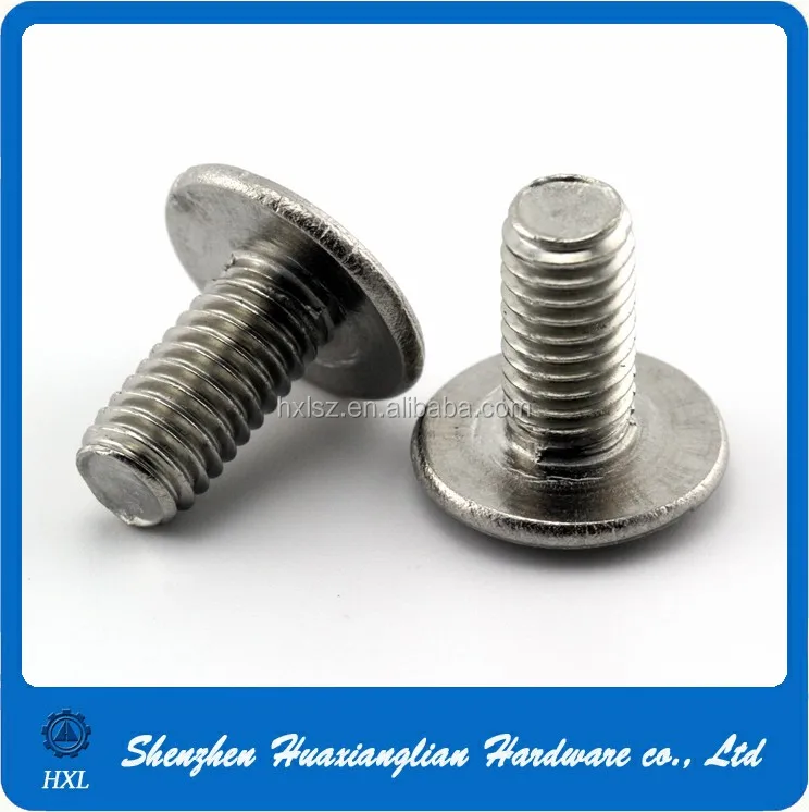 Stainless Steel Flat Round Head Welding Screw Bolt with Three Spot