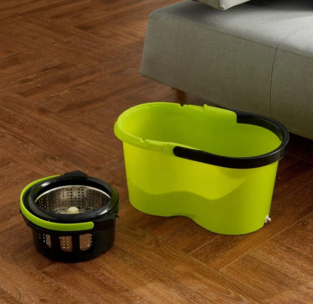 Швабра Tornado, швабра с вращением на 360 градусов, ведро для мытья, легкая Швабра из микрофибры, телескопическая металлическая корзина, сталь> 701 мл