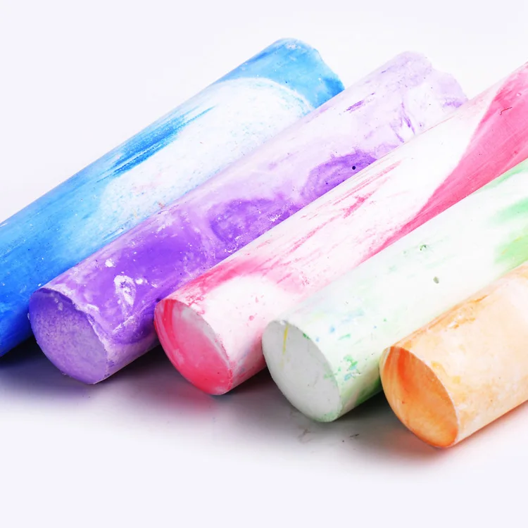 Оптовая продажа мелки для рисования 5 шт. крупные цветные