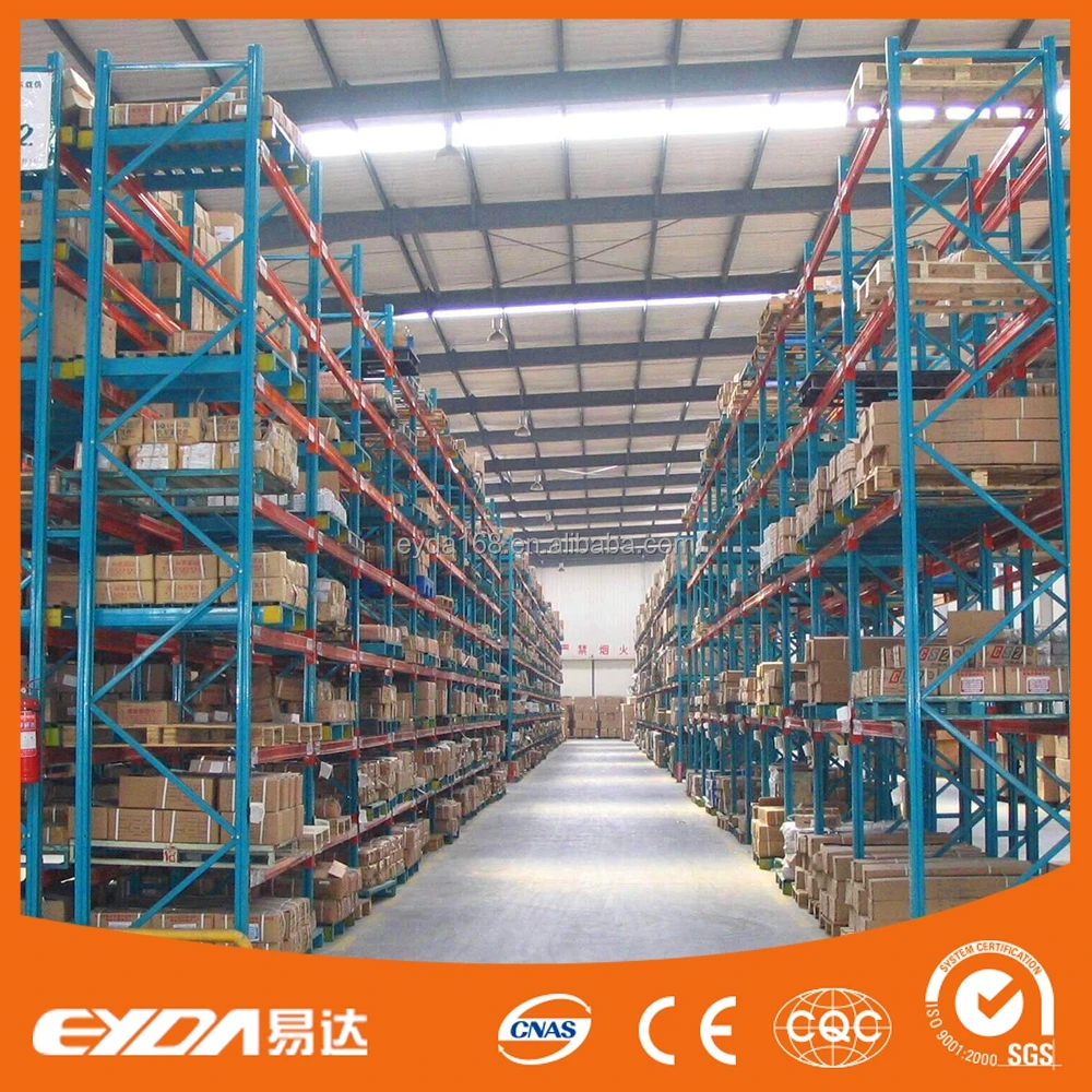 Гуандун завод высокое качество холоднокатаной Q235 стали паллетирование стойку Warehosue