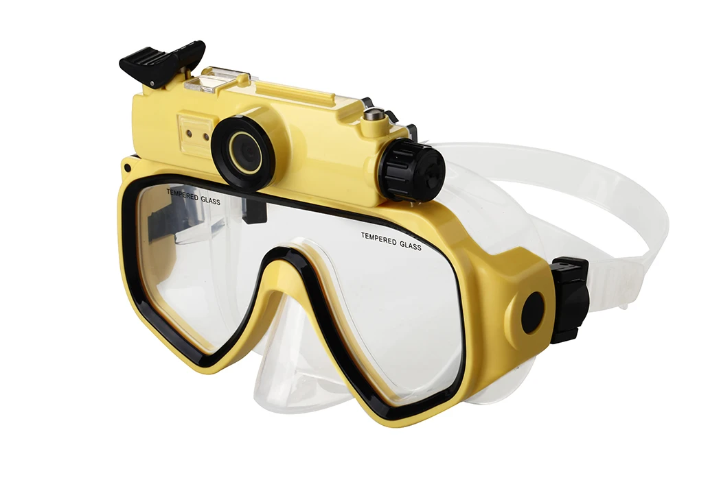 WT-RD34 Diving Mask Camera Waterproof Strong Anti Fog Video Camera Cheap New Diving Glasses Swimming Pool Underwater DV Camera