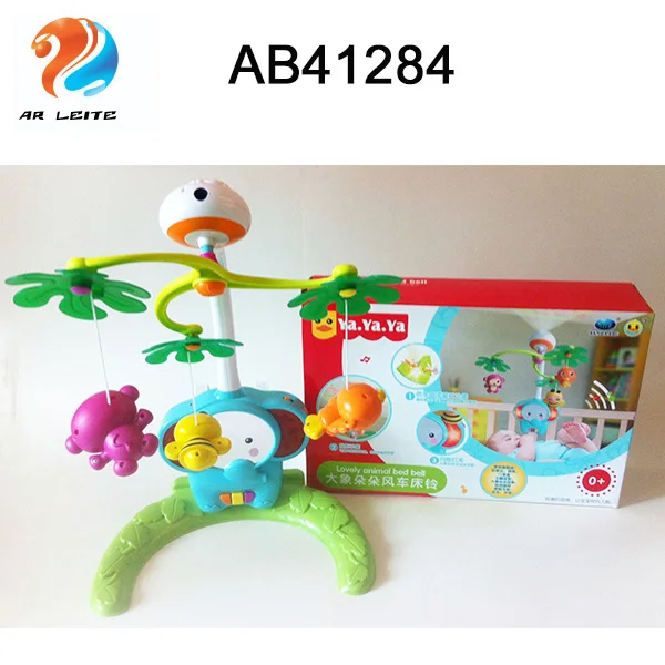 Забавный репеллент со слоном проекционный Электрический детский мобильный телефон с подсветкой и музыкой