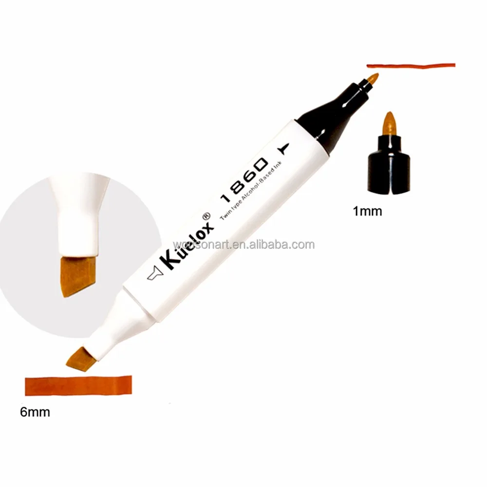 kuelox alcohol art marker pen professional