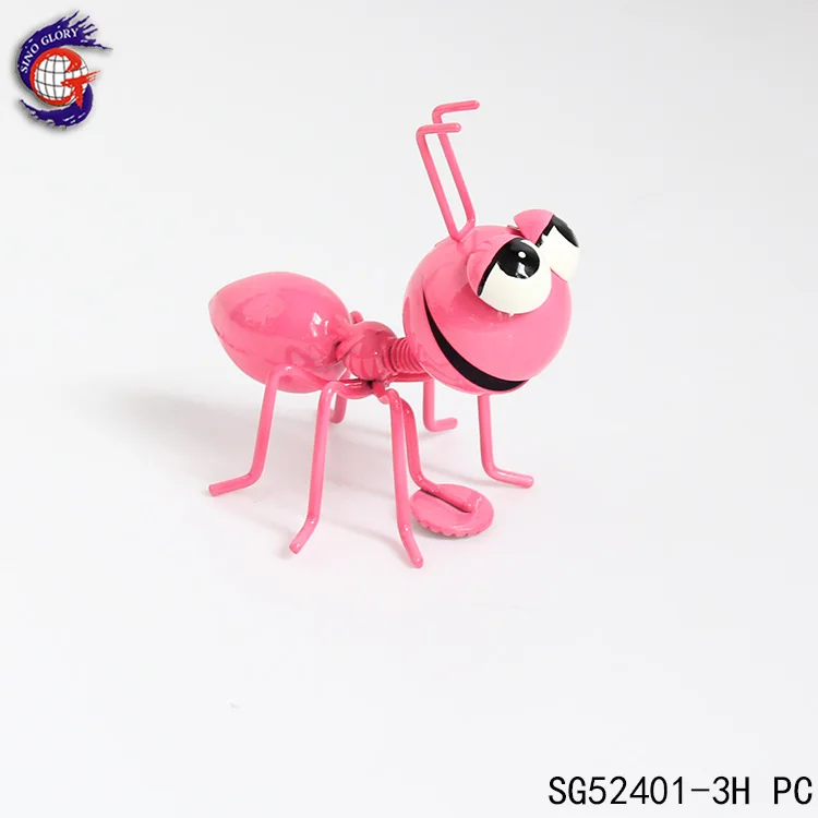 3D Animal Sculptures Metal Ant Figurines