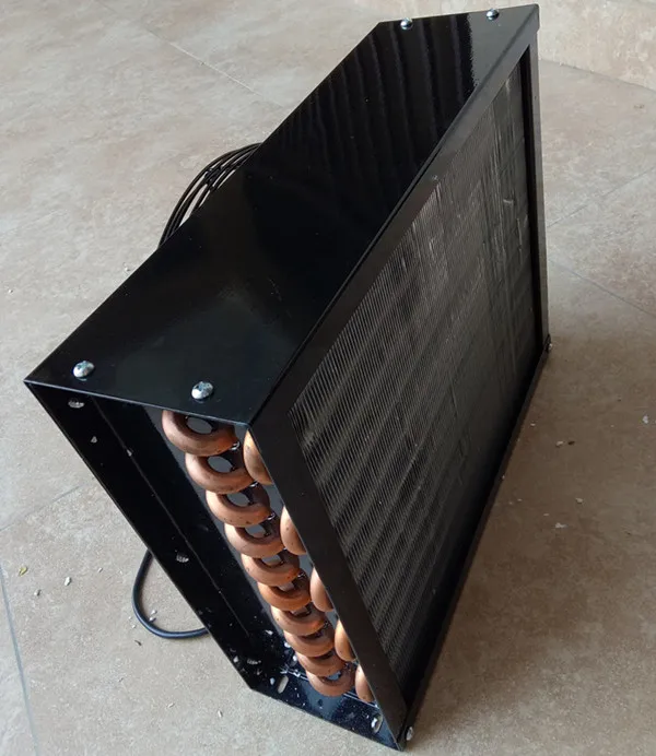 Copper Tube Small Ac Condenser Aluminum Fin Small Ac Condenser