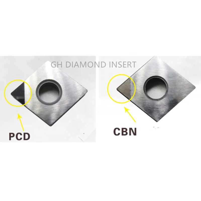 GISTEQ 1PC PCD CBN Diamant Inserts CCMT060204 DCMT MGMN TCMT