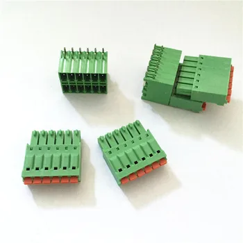 High Quality 4 6 8 10 pin 3.5mm Pitch Pluggable electronic components plug-in pcb screw connector terminal block