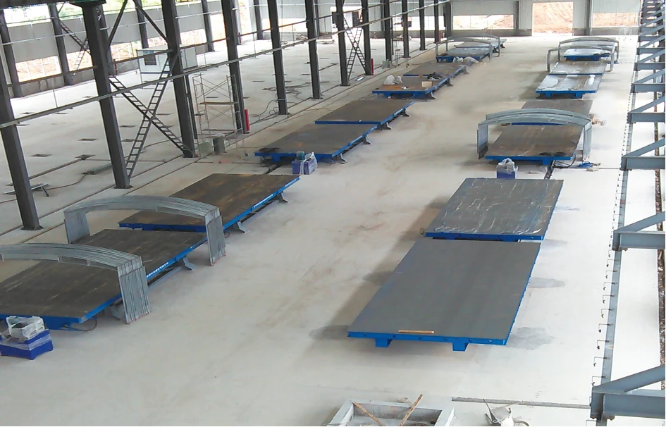 Haitian Precast Concrete Vibration Hydraulic Tilting Table/ Steel-Made Tilting Table for Efficient Molding/Concrete Mold