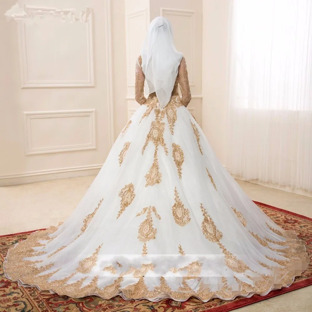 slim fit dress slacks Champagne Wedding Dresses Ball Gown Ivory Lace Embroidery main image 1