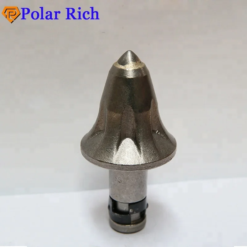 Piling Rig Rock Auger Bucket BTK81 Carbide for Foundation Drilling