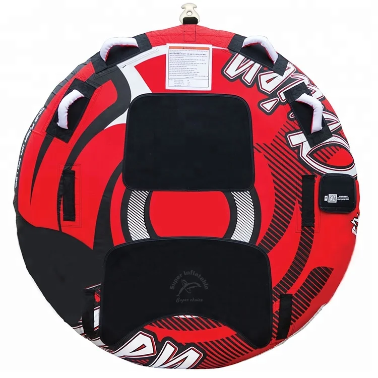 hight quality water inflatable ski tube 1 person single rider