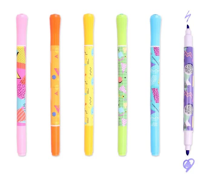 Licheng HM554 рекламный хайлайтер набор разноцветных хайлайтеров