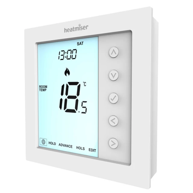 Нагревательный термостат. Modbus thermostat. Heatmiser. Room thermostat.