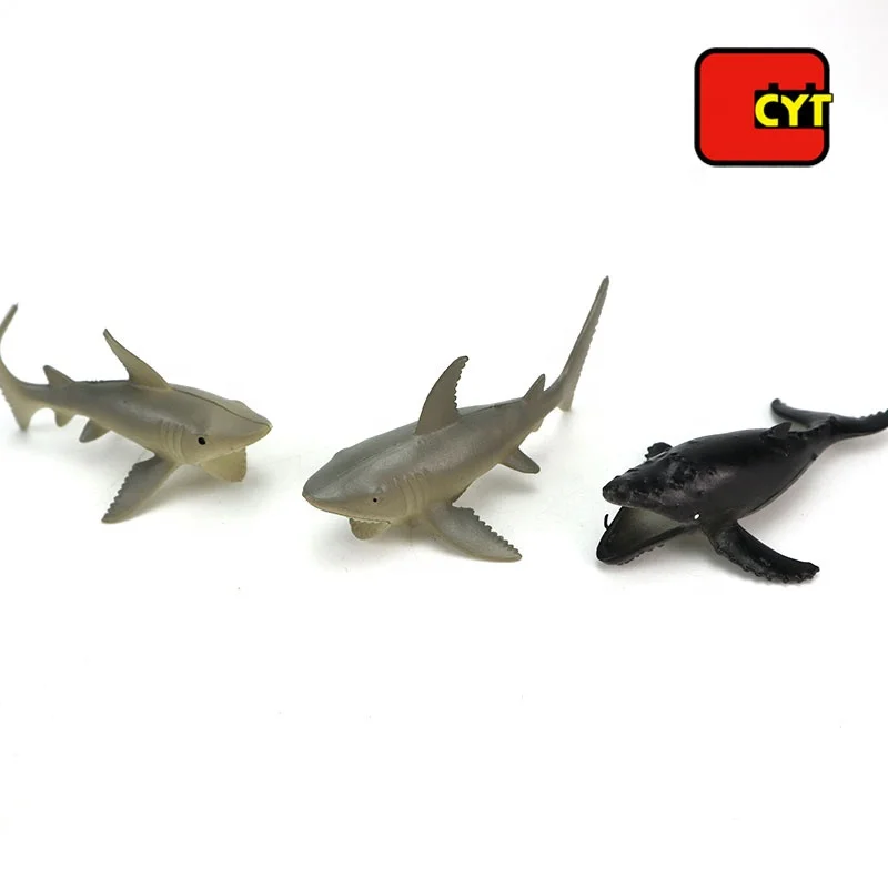 Simulation Deep Sea World Toys Plastic Ocean Animals for Kids