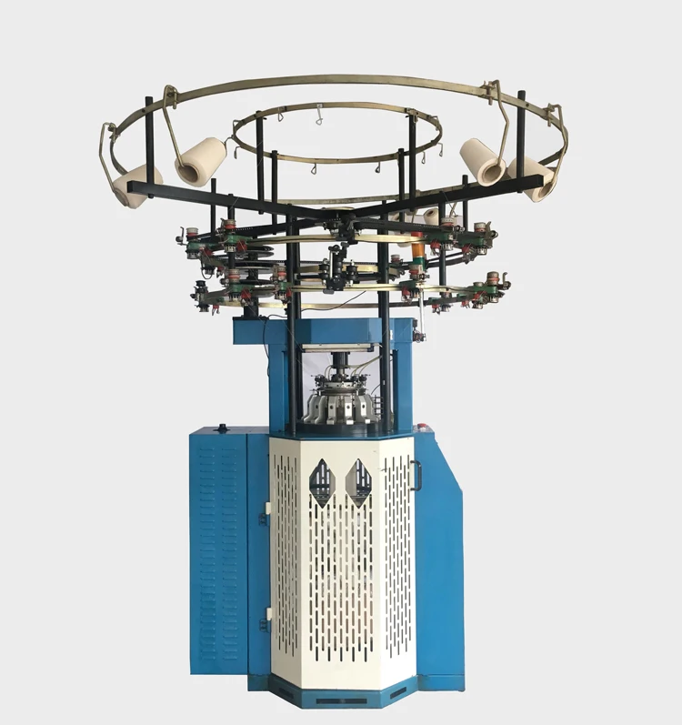high speed flat rib knitting machine