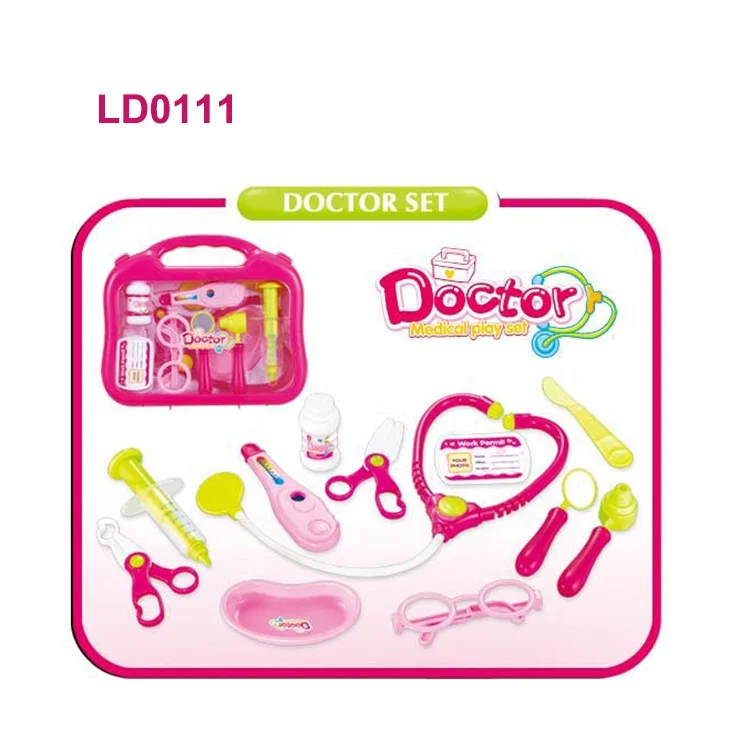 Playhouse and Preschool Toys Doctor Play Set Educational Toy Play Case Doctor Toy Kit for Kids