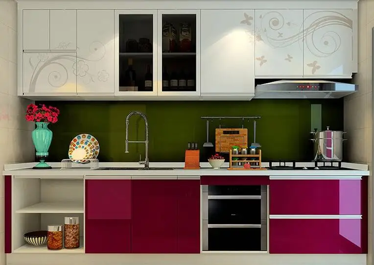 Высокое качество низкая стоимость Китай кухонный шкаф завод